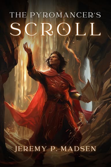 The Pyromancer’s Scroll (Clean epic fantasy with a redemption arc, angels, demons, pirates, politics, military strategy) cover