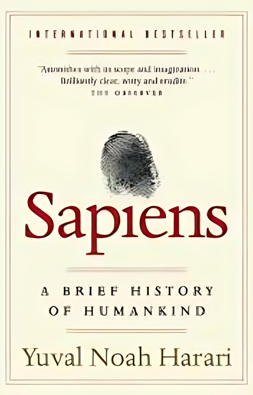 Sapiens: A Brief History of Humankind by Yuval Noah Harari cover