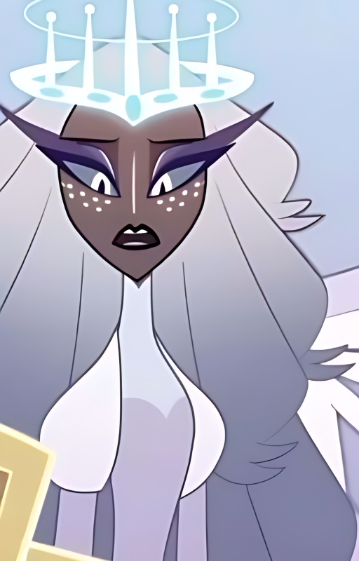 Hazbin Hotel Sera x Male (Angel) Reader cover