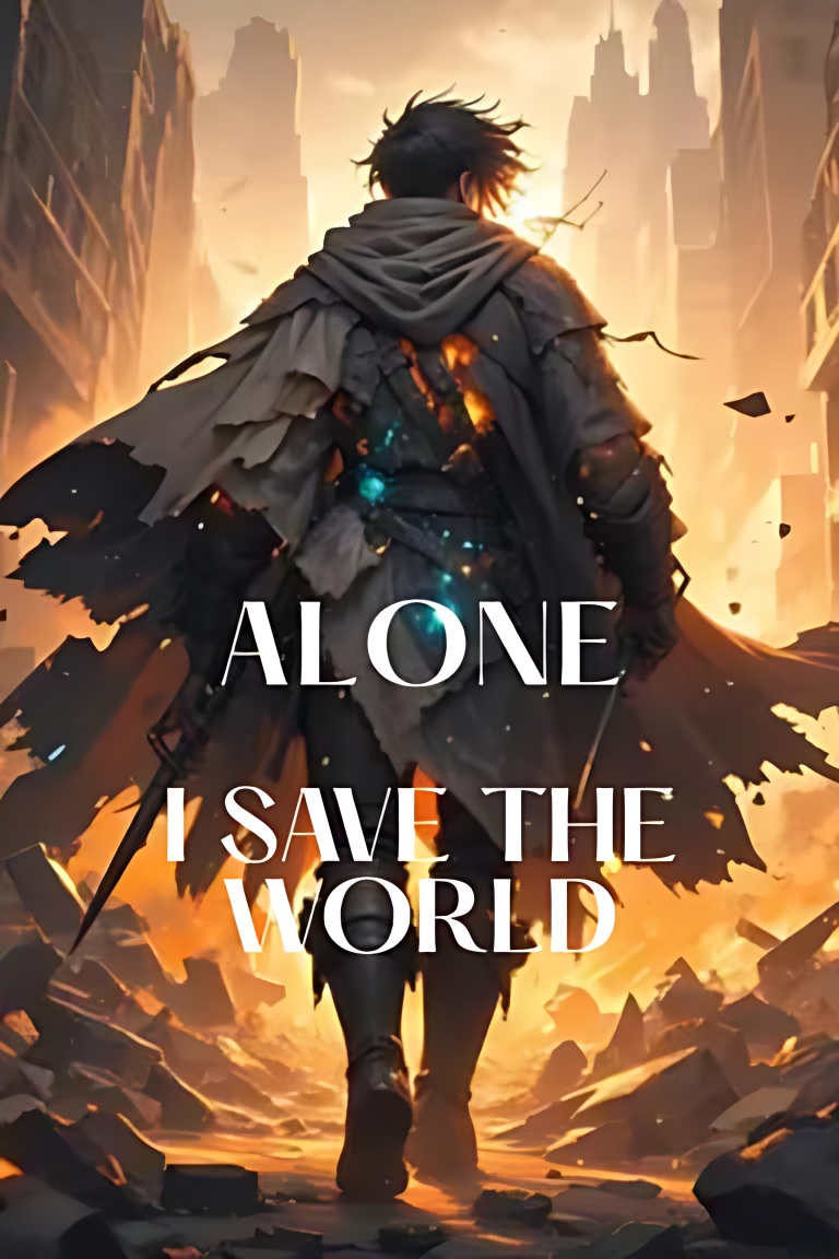 Alone, I Save the World [LitRPG Fantasy Comedy] cover - Read free novel on NovelFlow