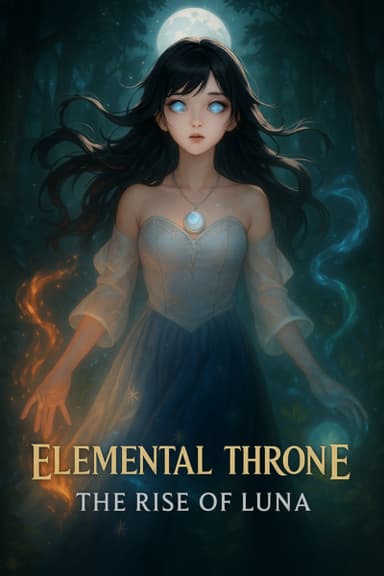 Elemental Throne : The Rise Of Luna cover